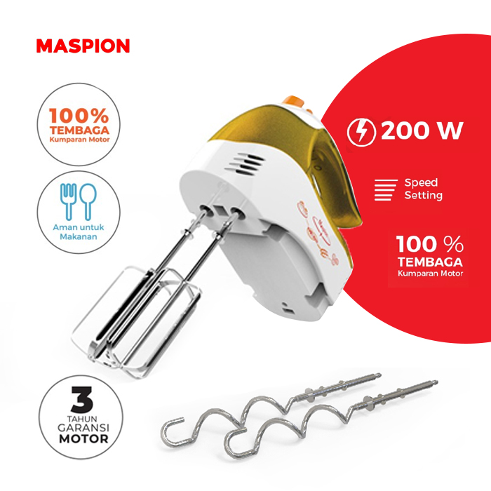 Maspion Hand Mixer - MT1192
